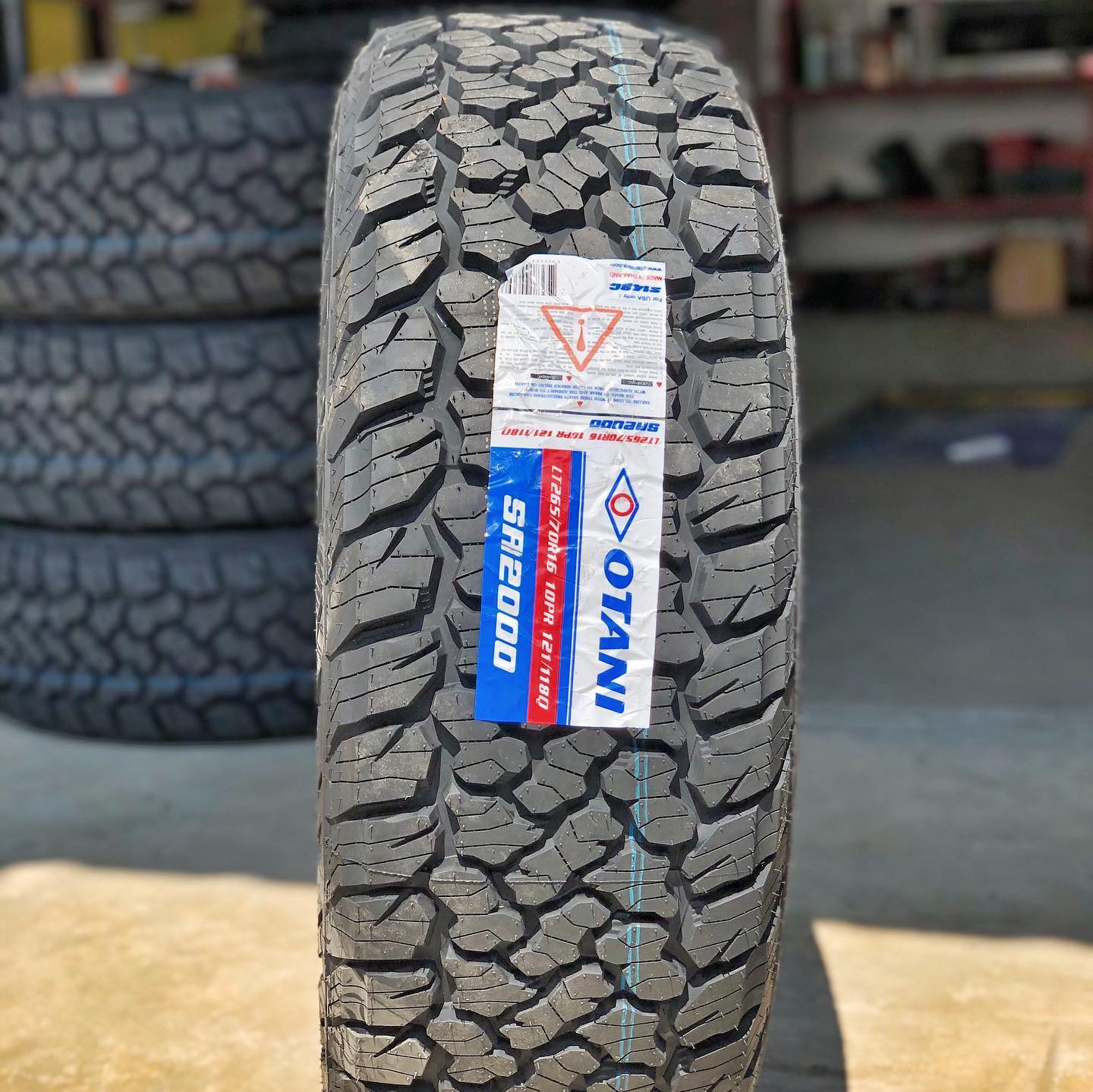 OTANI SA1000 AT 265/75 R16 LT123/120Q 10PR
